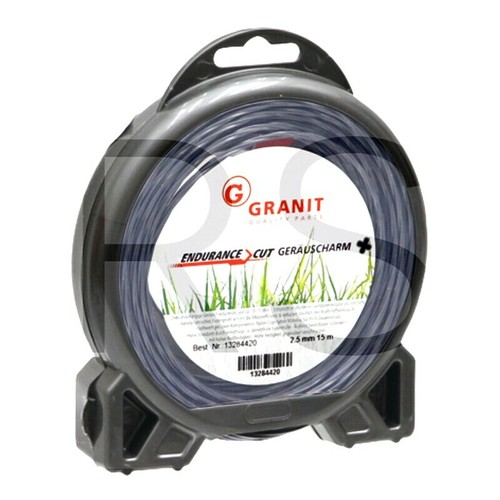 Trimmerfaden Endurance Cut Grau Schwarz 2 5 Mm 15 M GRANIT 13284420 SP trimmerfaden-endurance-cut-grau-schwarz-2-5-mm-15-m-granit-13284420-sp