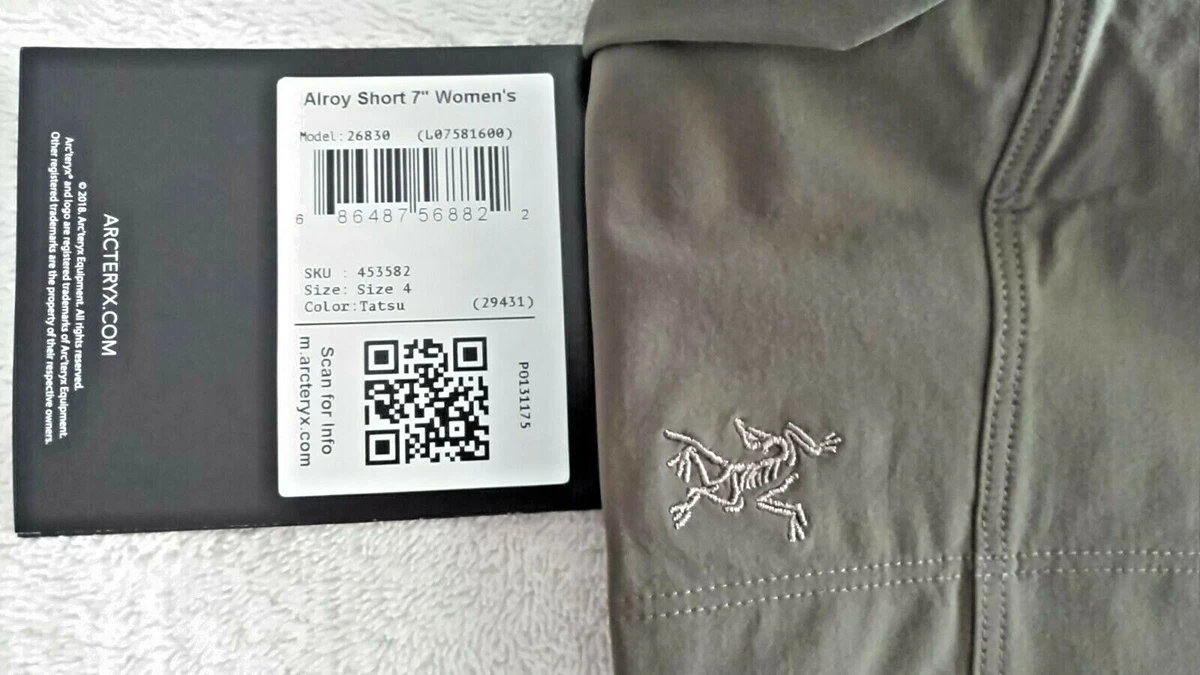 arc teryx alroy short