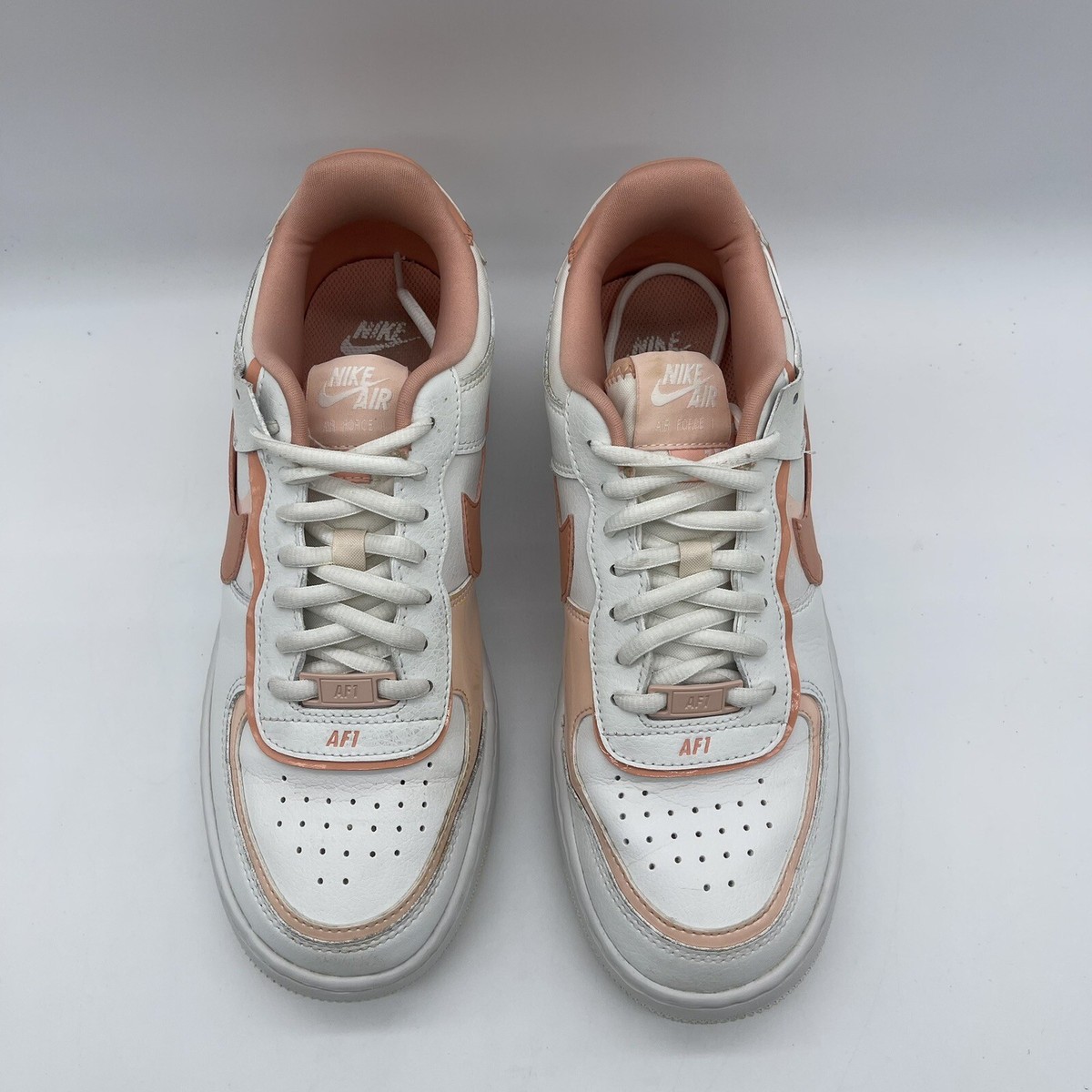nike air force metallic rose gold