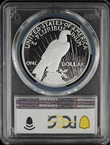 2023-S PEACE DOLLAR $1 PCGS PR69DCAM (10971) - Picture 2 of 2