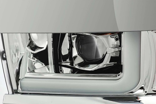 AlphaRex Halogen Projector Headlights Chrome For 2015-19 Silverado 2500HD 3500HD - Picture 2 of 8
