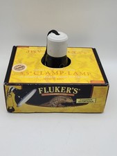Flukers 5.5" Clamp Lamp Light Reptile Incandescent Bulbs/Ceramic Heat Emitters