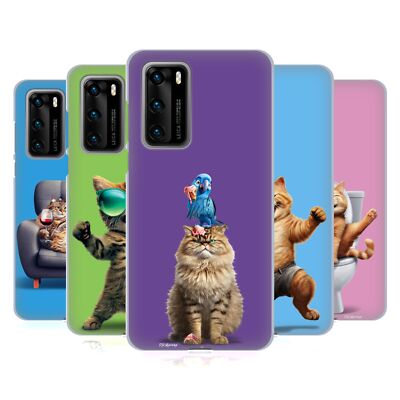 OFFICIAL P.D. MORENO FURRY FUN ARTWORK SOFT GEL CASE FOR HUAWEI PHONES 4