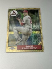 2022 Topps Chrome 1987 Gold Mojo #T87C-82 JACK FLAHERTY Arizona Cardinals MLB