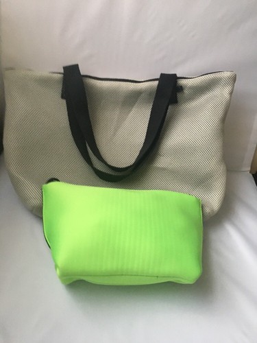 Ideology 5784 Womens Gray 2-In-1 Pouch Tote Handbag Purse Large - Picture 2 of 6