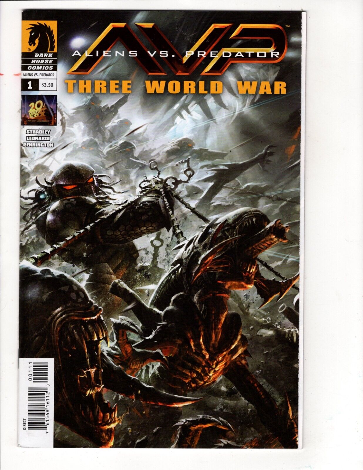 Aliens vs. Predator Three World War #1A DARK HORSE COMICS 2010 | eBay