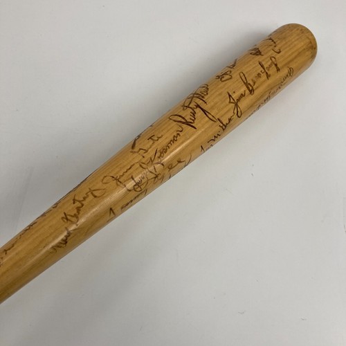 1972 New York Mets Team Signed Game Issued Bat Willie Mays Tom Seaver JSA COA - Picture 7 of 15