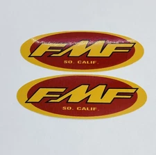 FMF Racing Sticker Vinyl Decal Car Window Wall Bumper 4.75” Motorcycle Art 00