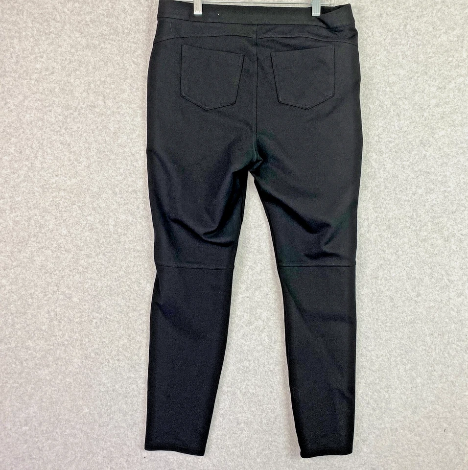 LC Lauren Conrad Pants Womens L Black Pull On Mid Rise Jegging Stretch Casual - Image 3 of 4