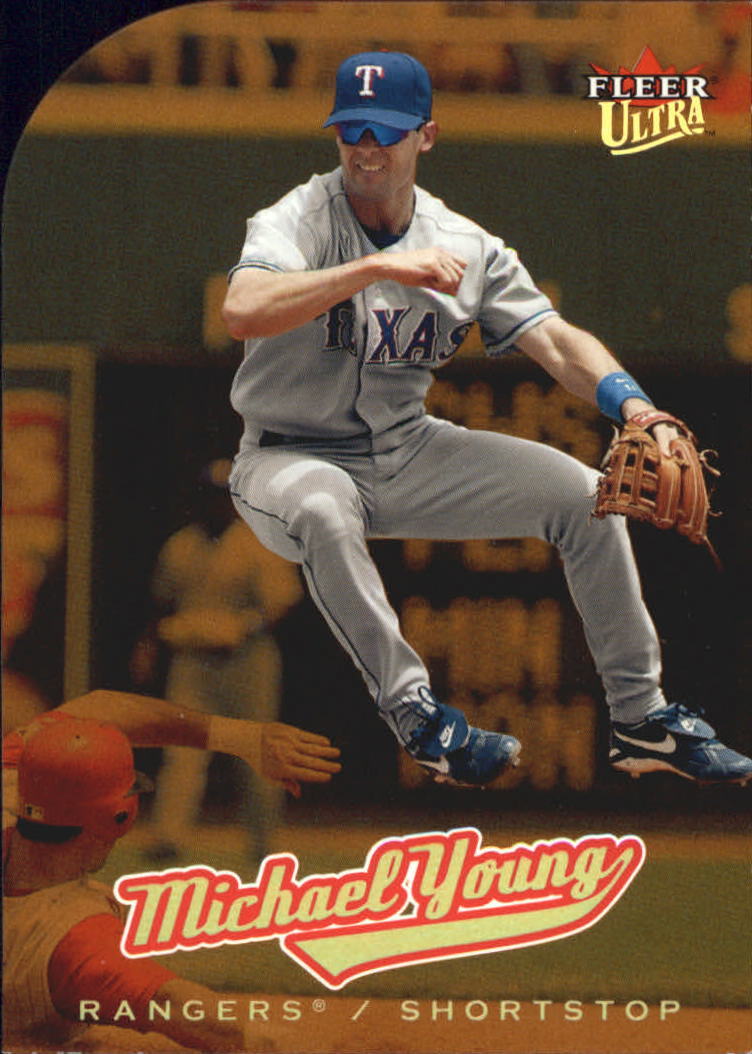 2005 Fleer Ultra Gold Medallion #157 Michael Young Texas Rangers
