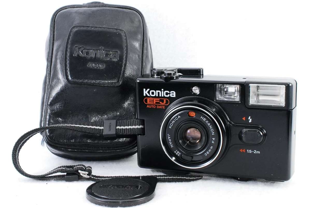 Konica EFJ Auto Date 35mm Film Camera [New Seals] [Excellent+++++