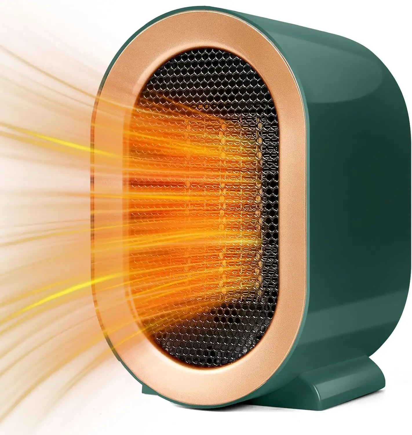 Compact Electric Space Heater, Energy Efficient, Quiet, Overheating Protection