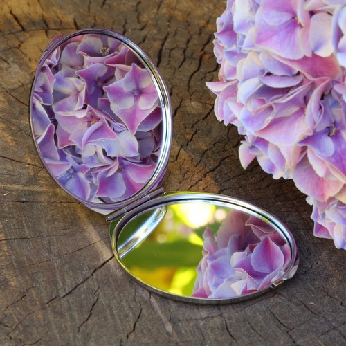 Louis Wain gato psicodélico compacto con espejos - para bolsillo o cartera - Imagen 2 de 2