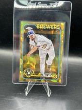 2024 Topps Chrome SAPPHIRE EDITION GOLD REFRACTOR /50 Wade Miley Brewers #671