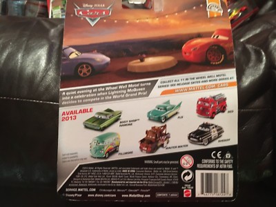 Disney Cars デラックス Waiter Mater 2013 激レア‼️ Disney Pixar Cars 2 WAITER MATER Deluxe 2013 Wheel Well