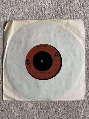 JAMES BROWN-GET UP OFFA THAT THING/RELEASE THE PRESSURE-7'' VINYL W/ PAPER SLEEVE