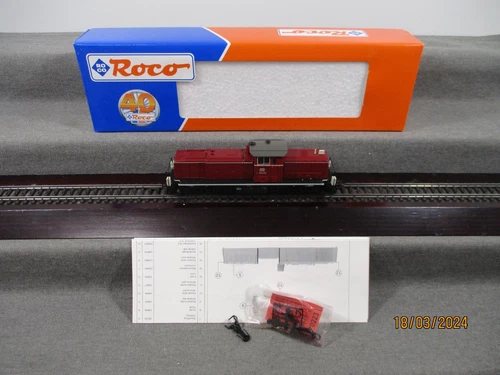 Roco Spur H0 43666 Diesellok V90 066 der DB Analog DSS in OVP2