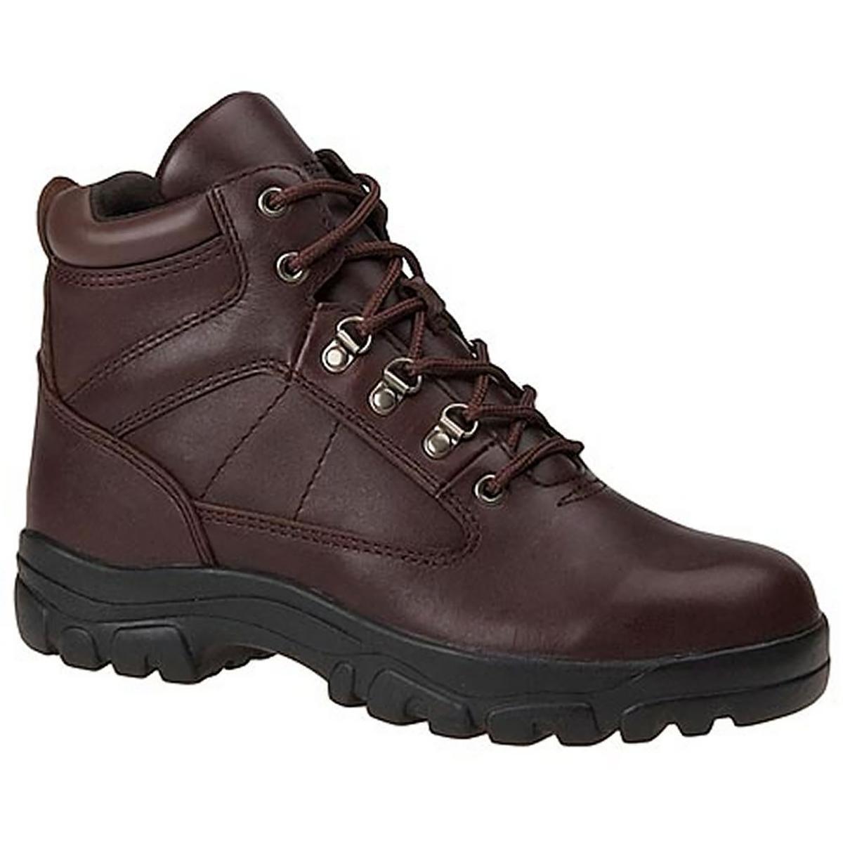 Рабочие ботинки мужские коричневые кожаные Рабочие ботинки повышенной ширины 12 (EE) BHFO 5980