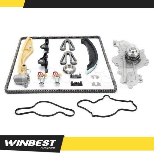 Timing Chain Kit Water Pump for Ford Taurus Edge Flex Lincoln MKX MKS 3