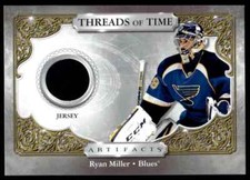 2020-21 Upper Deck Artifacts Threads of Time Ryan Miller St. Louis Blues #TT-RM