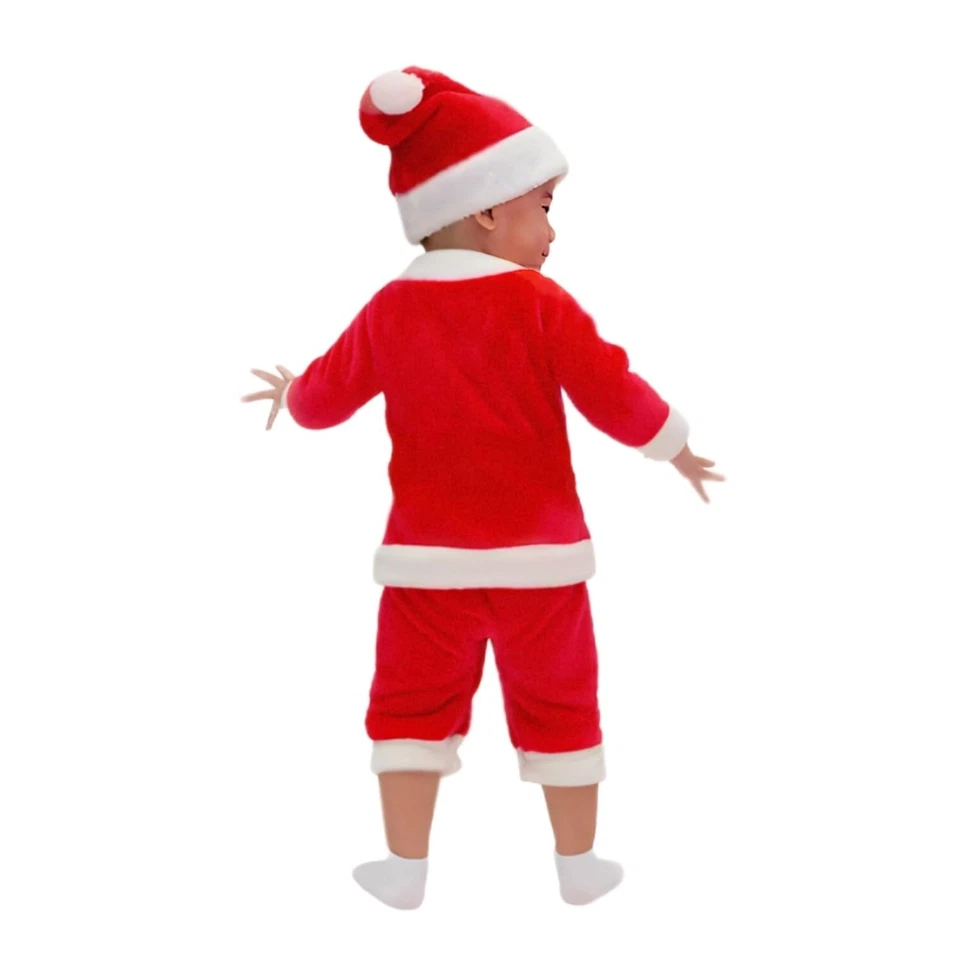 FI Unisex Vestidos y Disfraz de Papá Noel con Gorra y Bolso Foto 3 de 4