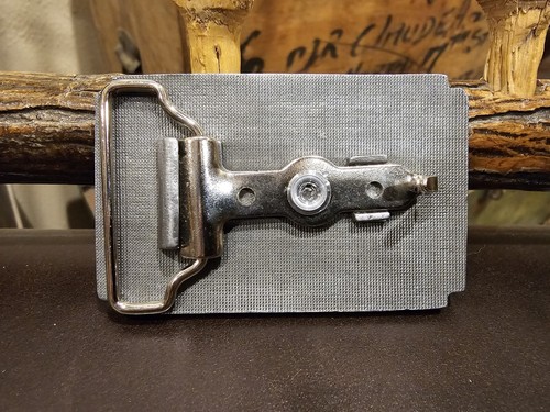 Registered Buelingos Belt Buckle Cattle Collectable Western - Picture 2 of 2