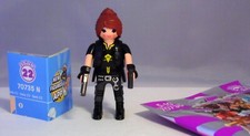 PLAYMOBIL 70735 Figures Girls Serie 22, Spezial-Agentin mit 2 Pistolen # 3 NEU