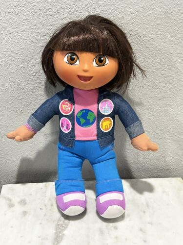 Dora the Explorer singt um die Welt Puppenspielzeug Mädchen Fischer Preis 2005 Mattel