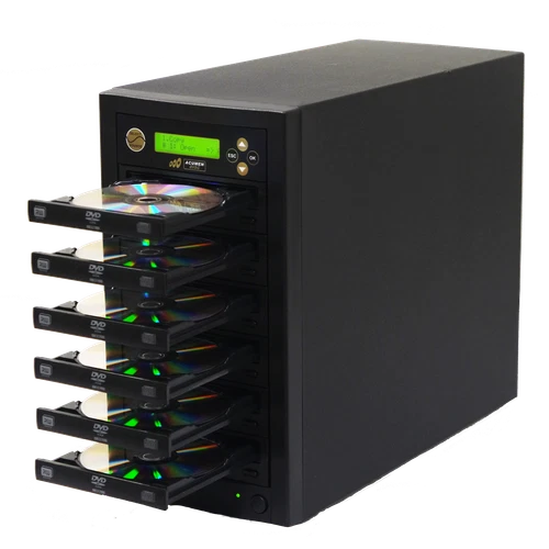 Acumen Disc 1 to 5 DVD CD Multiple Copy Duplicator Tower - 24x Burner Re-Writer 