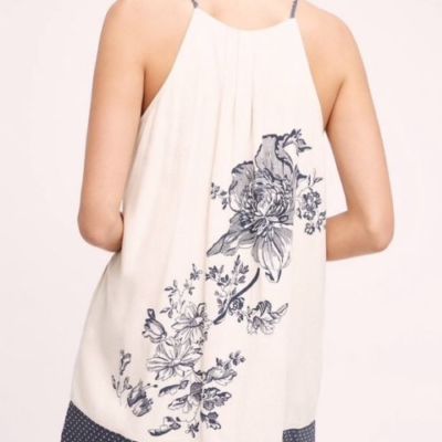 Anthropologie  Sava Silk Halter Dress by Floreat New NWT Sz. 10 MSRP $178
