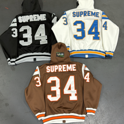 Supreme Football Zip Up Hoodie (S-XL) | eBay Supreme Football Zip Up Hoodie (S-XL) | eBay