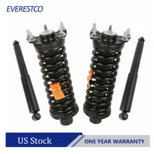 4PCS Struts Assembly & Shock For 07-11 02-12 Jeep Liberty Dodge Nitro Front+Rear