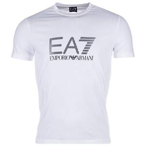 Emporio Armani Mens Ea7 Mens Train Graphic T Shirt In White Xl Ebay