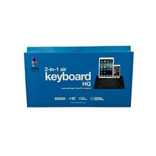 Keyboard HQ 2 -in-1 air ,works with Apple, Mac PC  Android