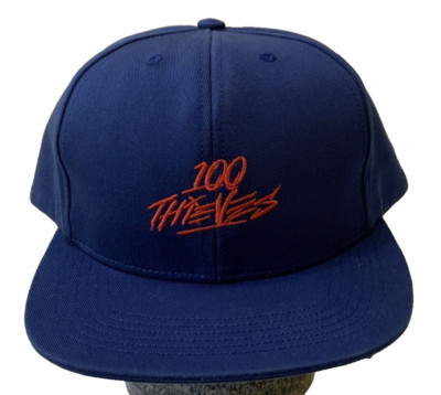 100 Thieves Baseball Cap/Mütze blau - NEU! Verstellbar - Einheitsgröße