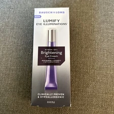 Bausch & Lomb Lumify Eye Illuminations Hydra-Gel Brightening Eye Cream 0.5 fl oz