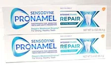 2 PACK Sensodyne Pronamel Intensive Repair Sensitive Toothpaste Fresh 3.4oz