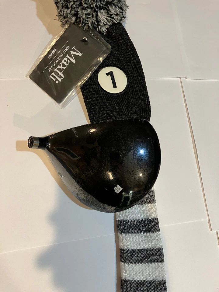 9 Degree Titanium Men's Premium Golf Driver HEAD & HEADCOVER ONLY New in plastic - Image 3 of 4
