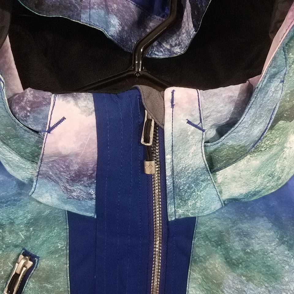 Chaqueta Obermeyer June para Niña XL (18) Azul Juvenil Cremallera Completa Parka Capucha Extraíble Foto 3 de 4