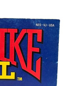 Super Spike V'Ball Nintendo Nes Aut&eacute;ntico Manual de Instrucciones Solo Voleibol De Colecci&oacute;n