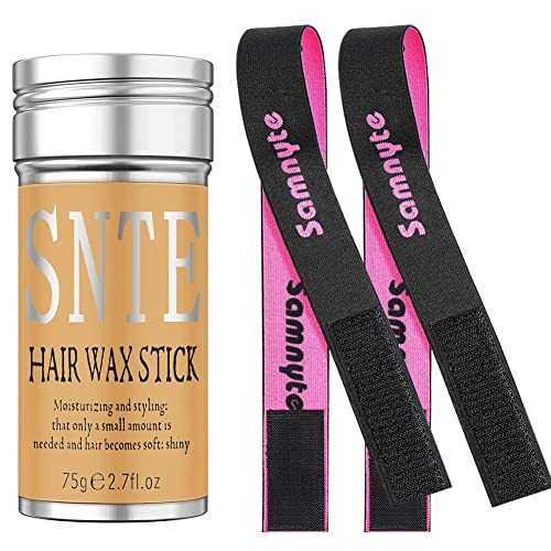 Samnyte Hair Wax Stick, Wax Stick for Hair Wigs Edge Control Slick eBay