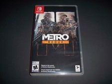 Authentic Replacement Original Case ONLY for METRO REDUX - Nintendo Switch Box