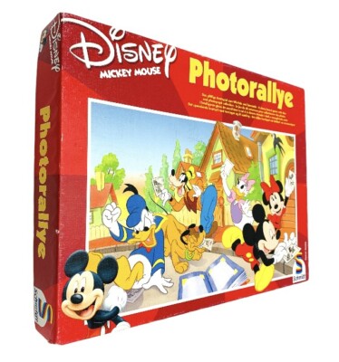 Photorallye Disney Mickey Mouse Brettspiel Schmidt Rarität einfach toll