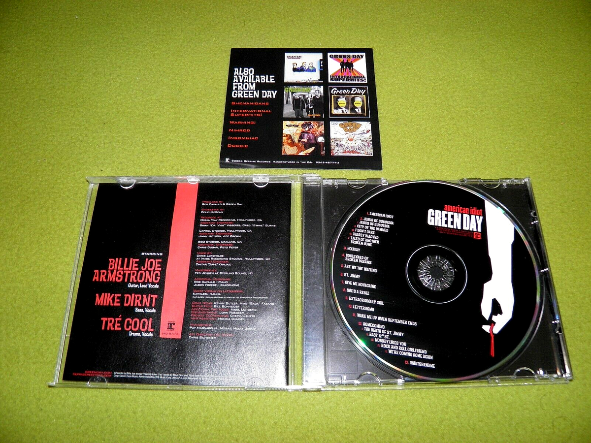 Green Day American Idiot IMPORT [PA] NM Enhanced Wake Me Up When