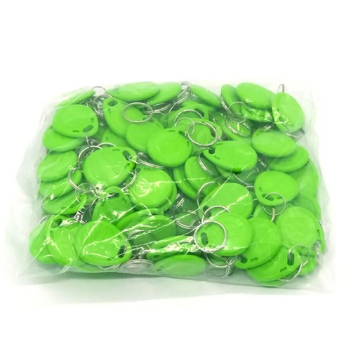 100pcs RFID, Tag 125KHz Scheda RFID di Prossimità Portachiavi Controllo Accesso S... - Foto 6 di 6
