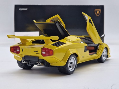 Lamborghini Countach LP5000 Quattrovalvole Yellow 1:18 Kyosho KYO8320Y0 •NEU&OVP - Bild 5 von 7