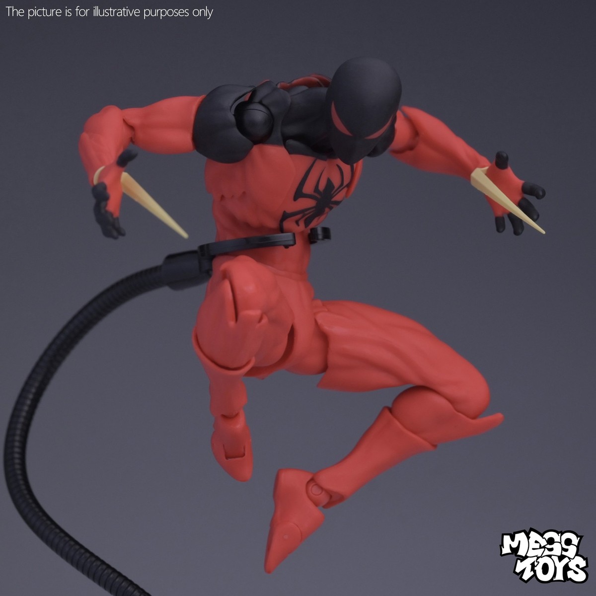 新しい未開封 MESS TOYS製のスカーレット・スパイダーケイン 新しい未開封 MESS TOYS製のスカーレット・スパイダーケイン - メルカリ