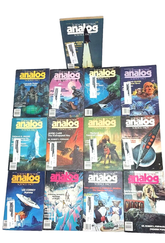 Analog Science Fiction Magazine1983 13 Issues Full Year