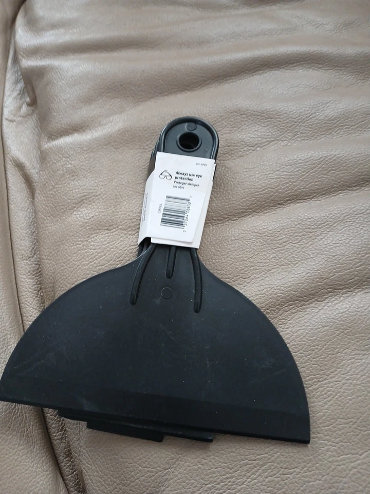 3pc Allway Black Plastic Putty Spackle Knife Set Varying Sizes (1.5" 3" 6") - Image 2 of 4