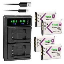 LTD2 Charger 4 battery for Nikon EN-EL11 Nikon Coolpix S550 Coolpix S560
